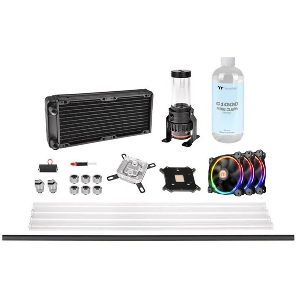 Thermaltake Pacific M240 D5 Kit de Enfriamiento Líquido para PC