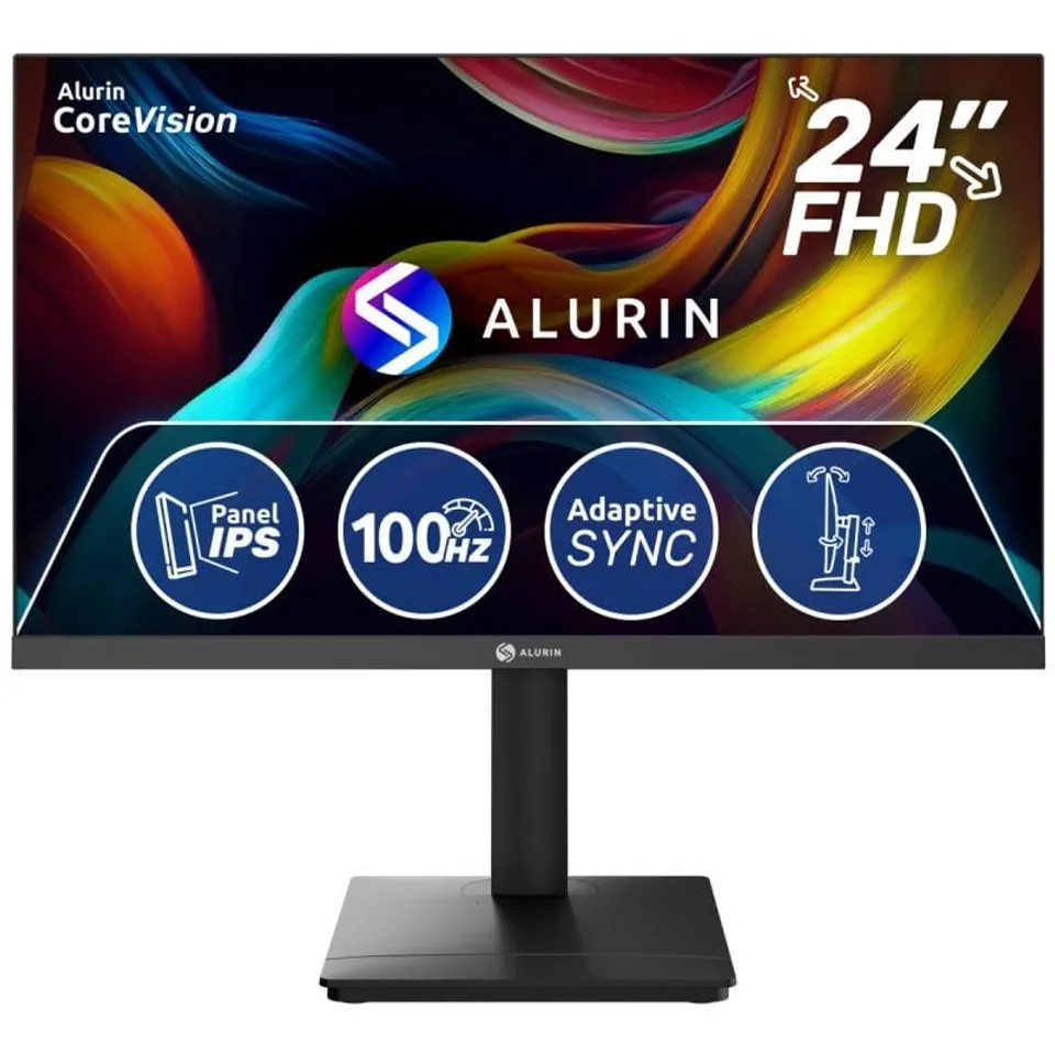 Alurin CoreVision 24 23.8" FHD IPS LED 100Hz Regulable