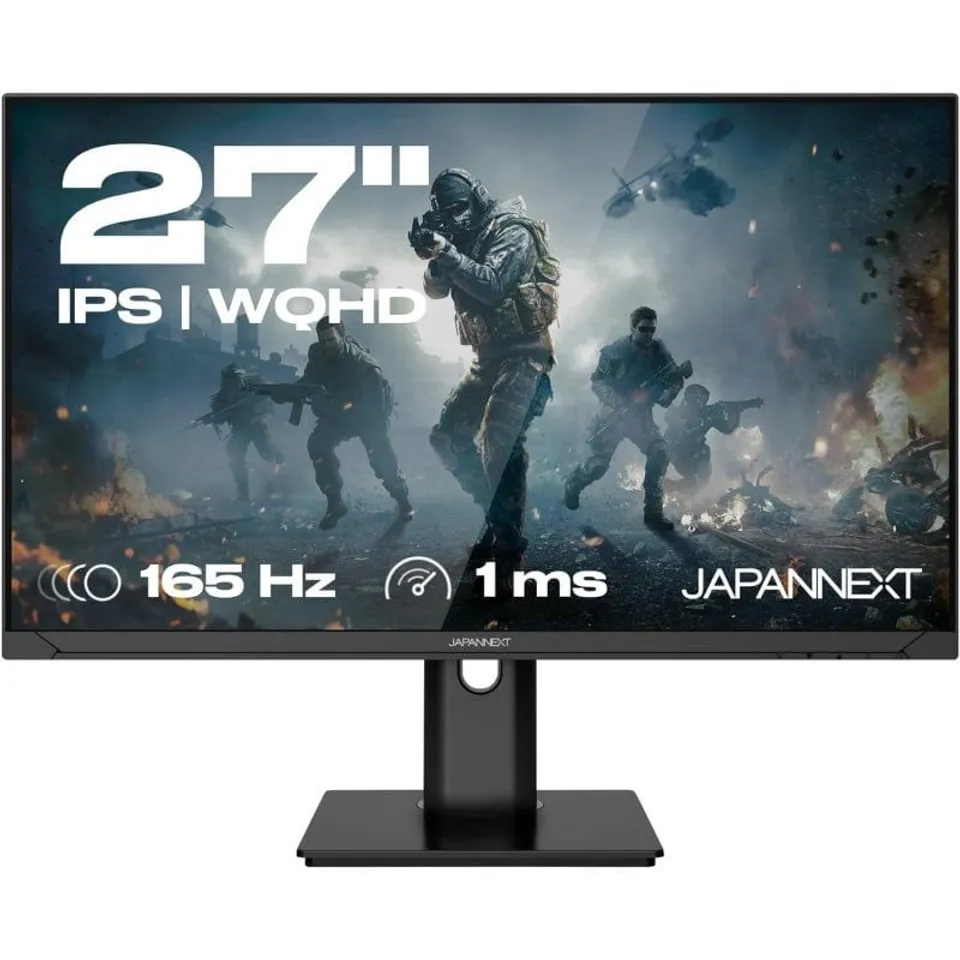 JAPANNEXT JN-27IPS165WQHDR-HSP 27" IPS QHD 165Hz FreeSync
