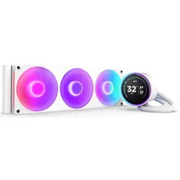NZXT Kraken Elite 360 Kit Refrigeración Líquida RGB IPS Blanco