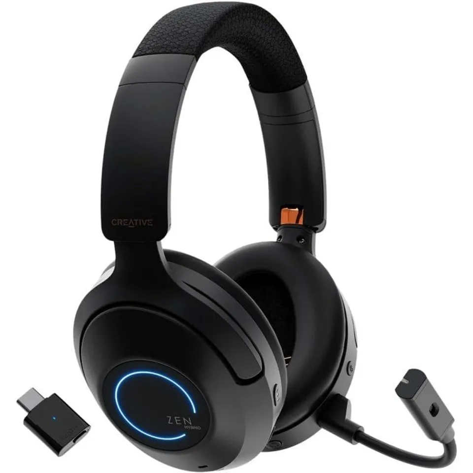 Creative Zen Hybrid Pro Classic Inalámbrico ANC Negro
