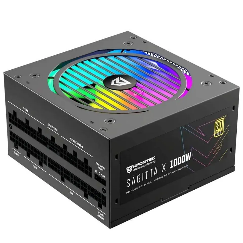Nfortec Sagitta X 1000W PCIe 5.0 80+ Gold Modular A-RGB