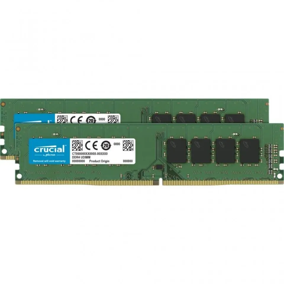Crucial DDR4 2666 MHz PC4-21300 32GB (2×16GB) CL19