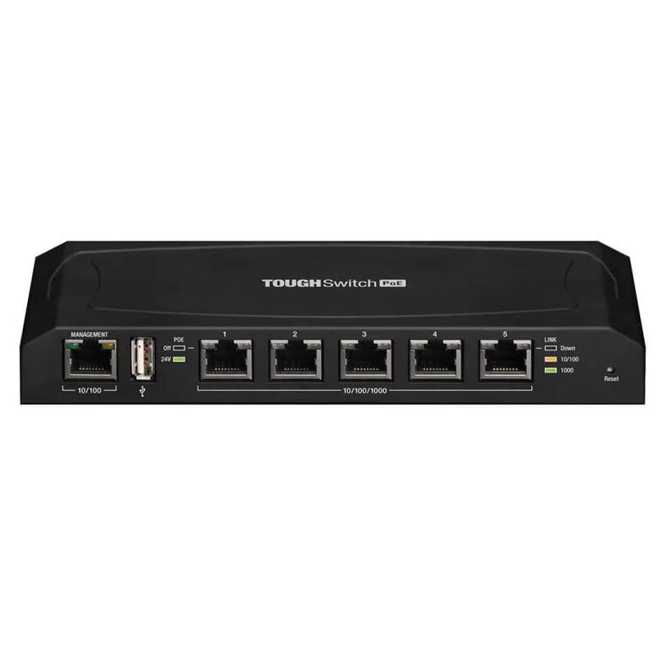Ubiquiti TS-5-POE ToughSwitch Switch 5xGB PoE
