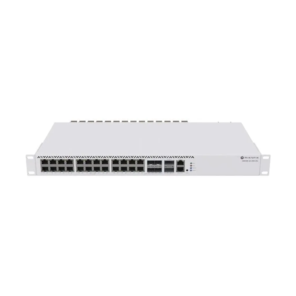 Mikrotik Switch 20 Puertos Gigabit 4 SFP+ Gestionado ACL Montaje en Rack Gris