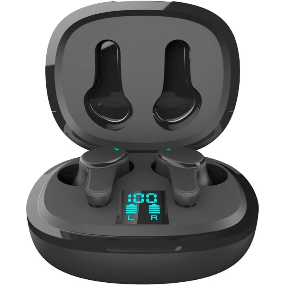 Prixton TWS159 Auriculares Inalámbricos Cancelación de Ruido Negros