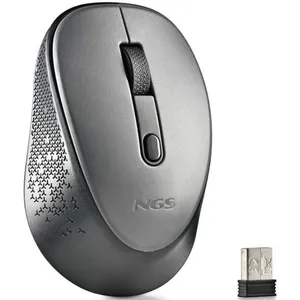NGS Dew Ratón Optico Inalámbrico 1600 DPI Gris