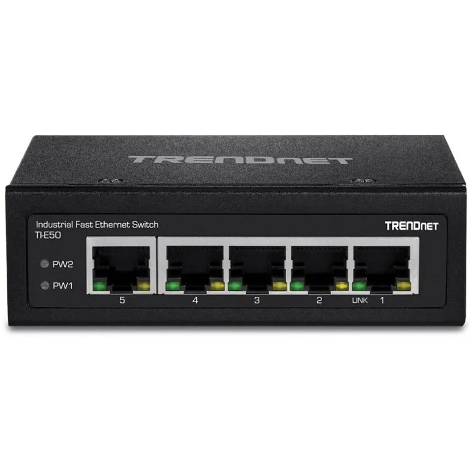 Trendnet TI-E50 Switch No Administrado 5 Puertos Ethernet Negro
