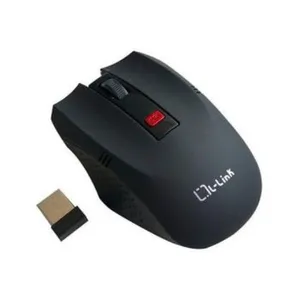 L-Link LL-2095-N Ratón Óptico Inalámbrico 1600DPI Negra