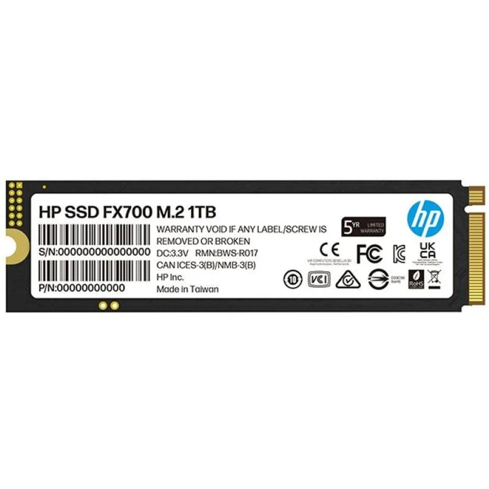 HP FX700 1TB PCIe Gen4 x4 NVMe SSD
