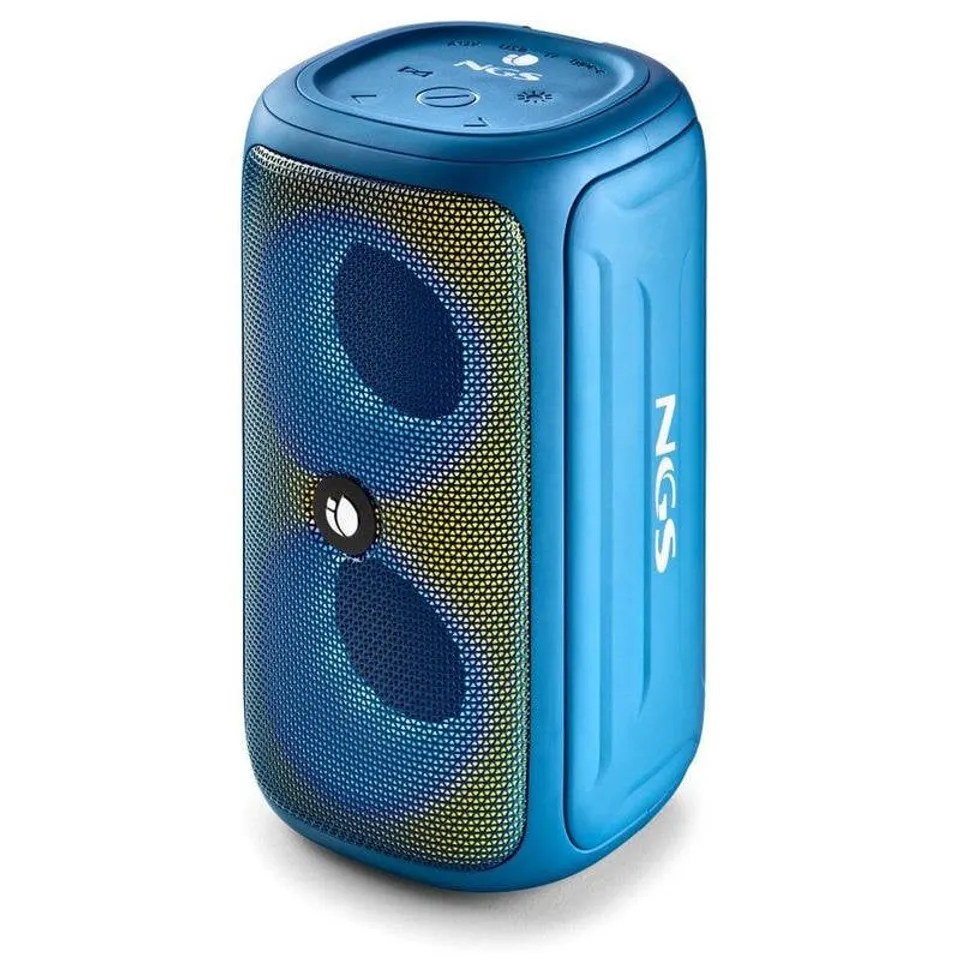 NGS Roller Beast Azure Altavoz Bluetooth RGB 32W IPX5