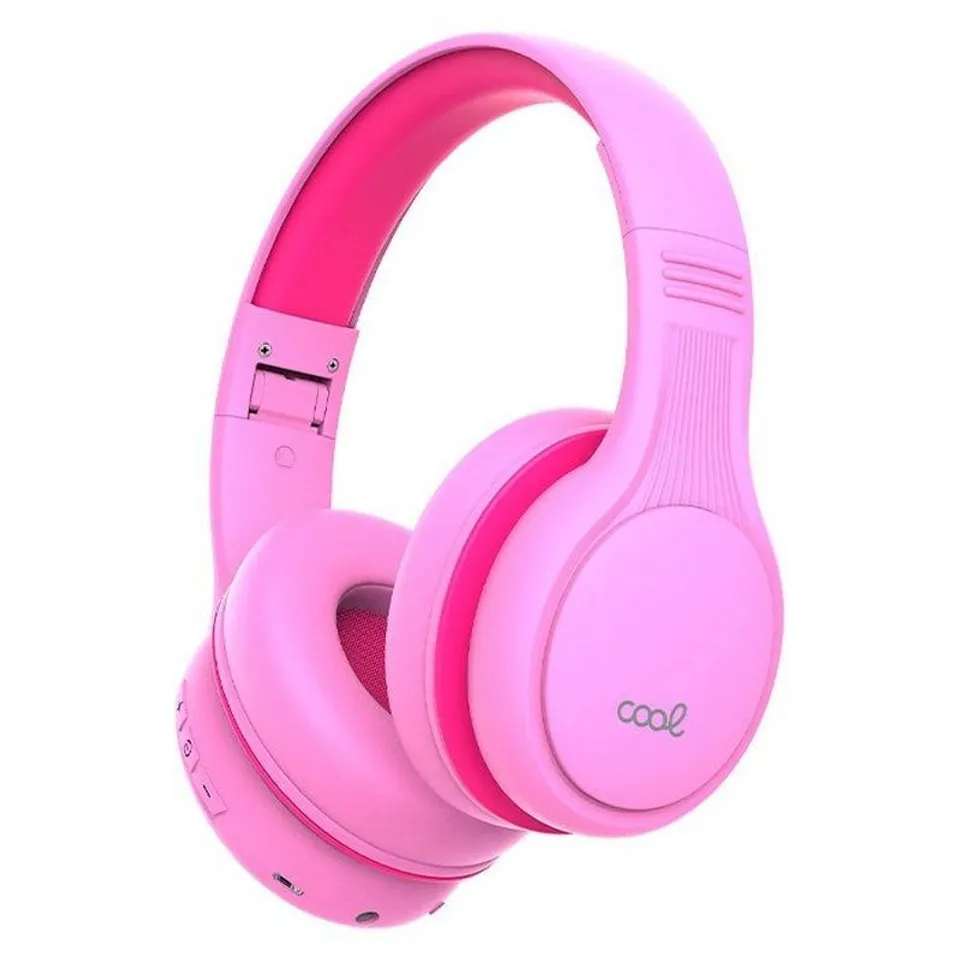 Cool Kids Auriculares Bluetooth con Limitador Volumen Rosas