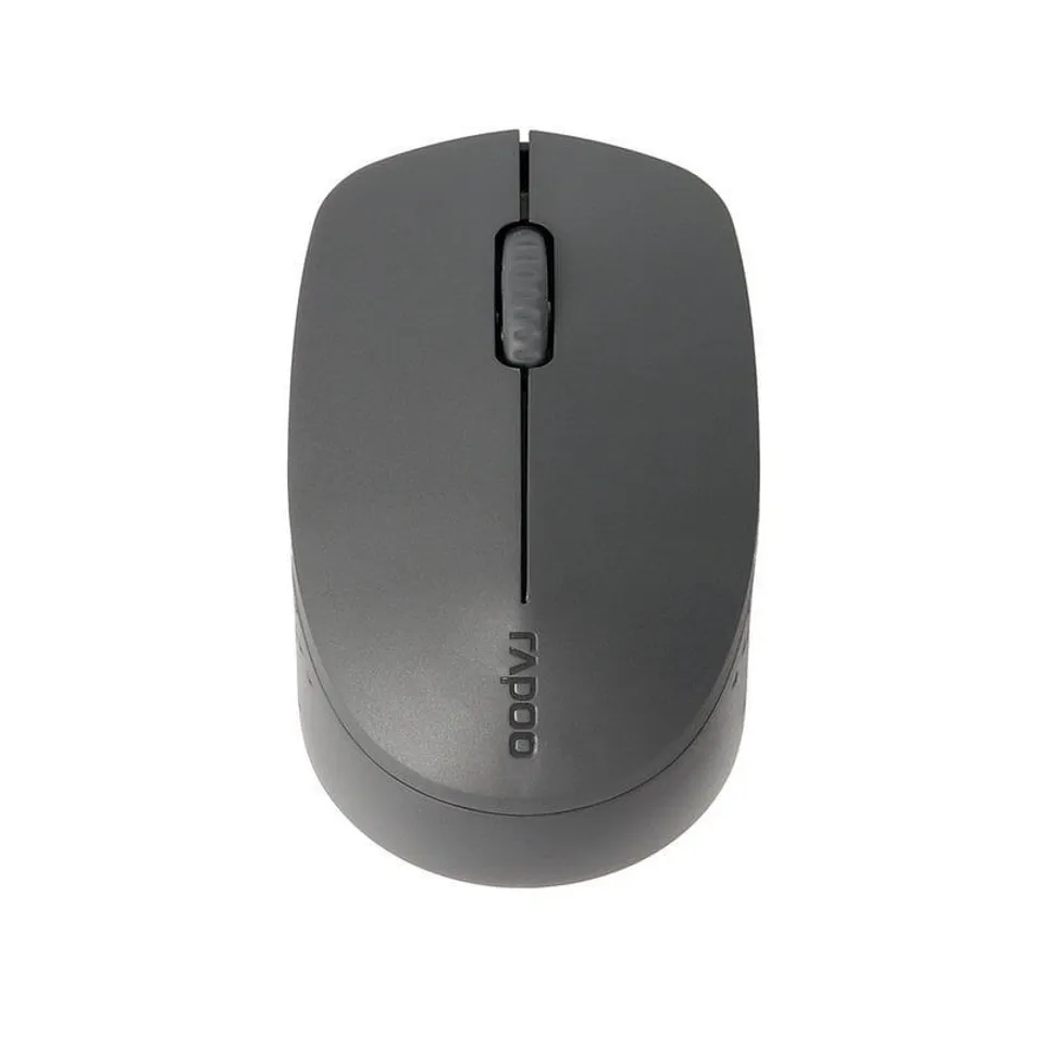 Rapoo M100 Ratón Inalámbrico Silencioso 1300 DPI Gris Oscuro