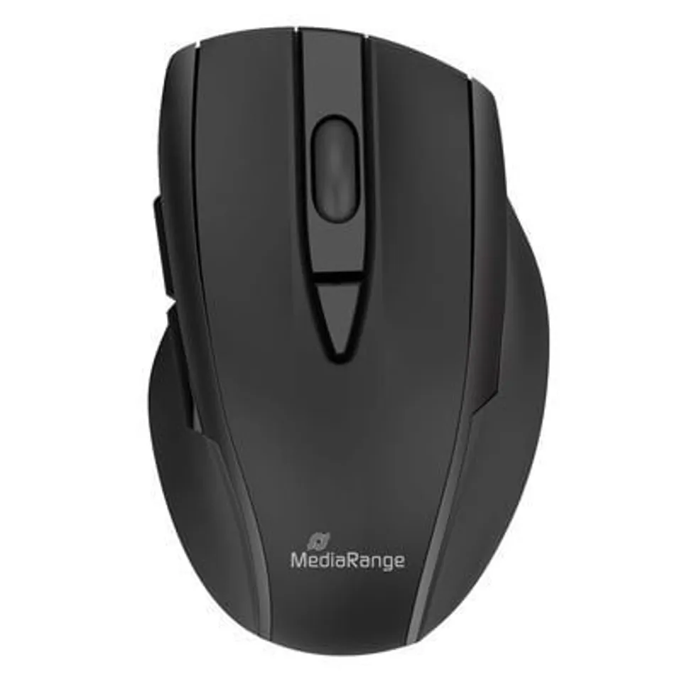 MediaRange Ratón Bluetooth Ergonómico 2400 DPI 5 Botones