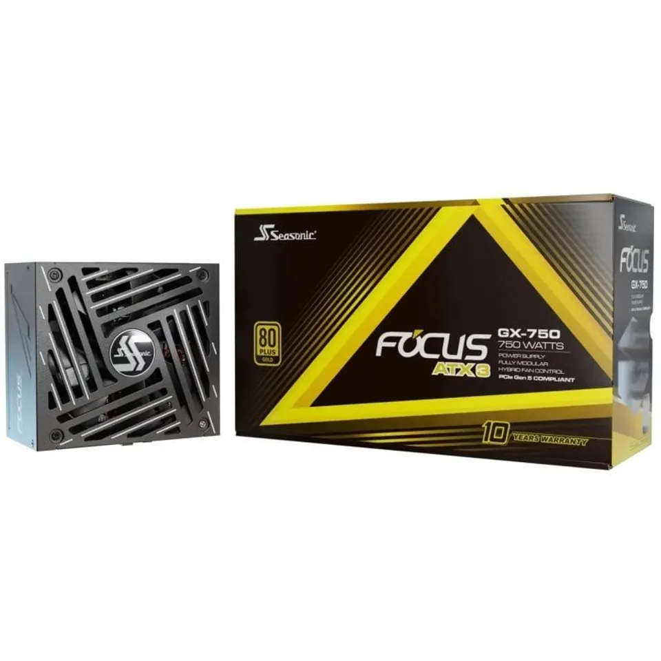 Seasonic Focus GX-750 750W 80+ Gold ATX3 PCIe5.1 Modular
