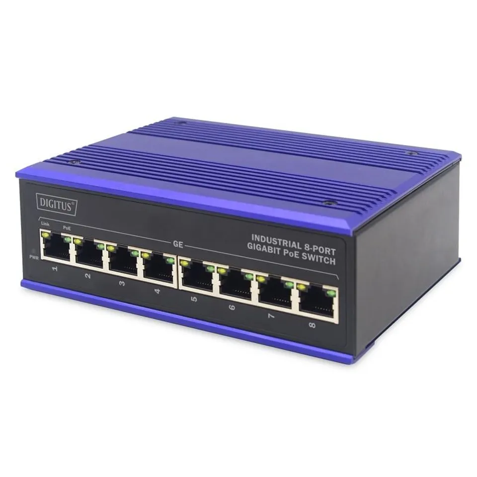Digitus Switch 8 Puertos PoE Gigabit