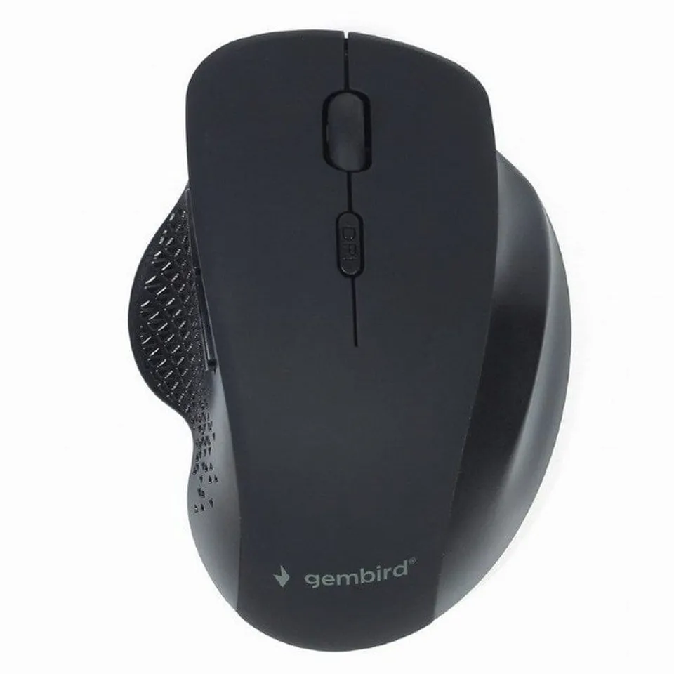 Gembird MUSW-6B-02 Ratón Inalámbrico 6 Botones Negro