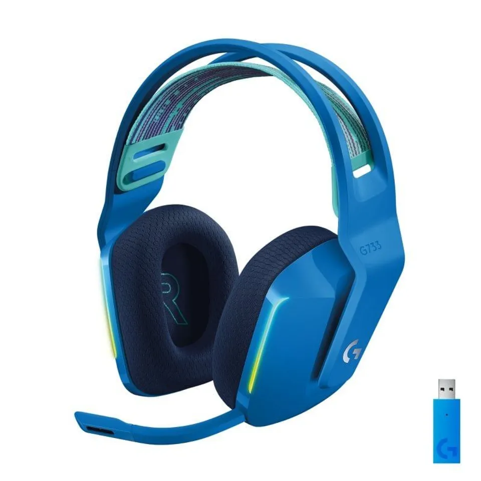 Logitech G733 Lightspeed RGB Inalámbricos Gaming Azules