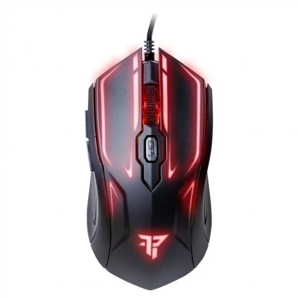 Tempest MS200 Ninja Ratón Gaming 2400 DPI Negro