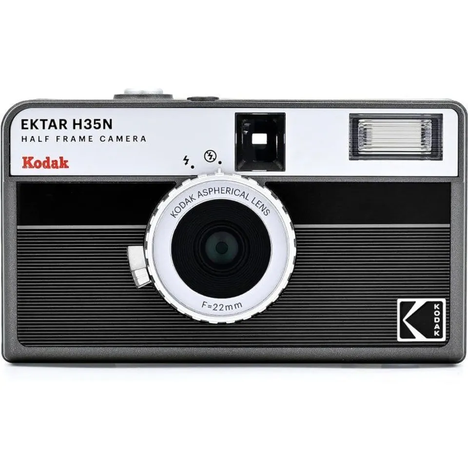 Kodak Ektar H35n Cámara Analógica 35mm Negra