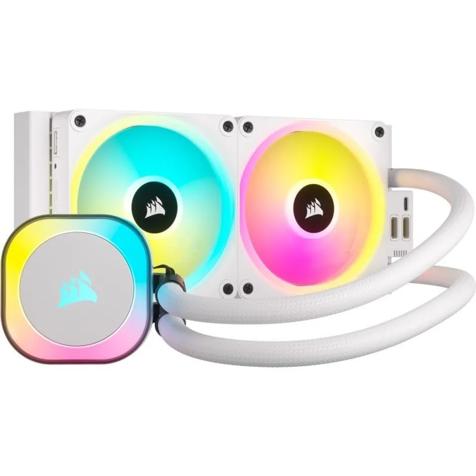 Corsair iCUE LINK H100i RGB AIO Blanco