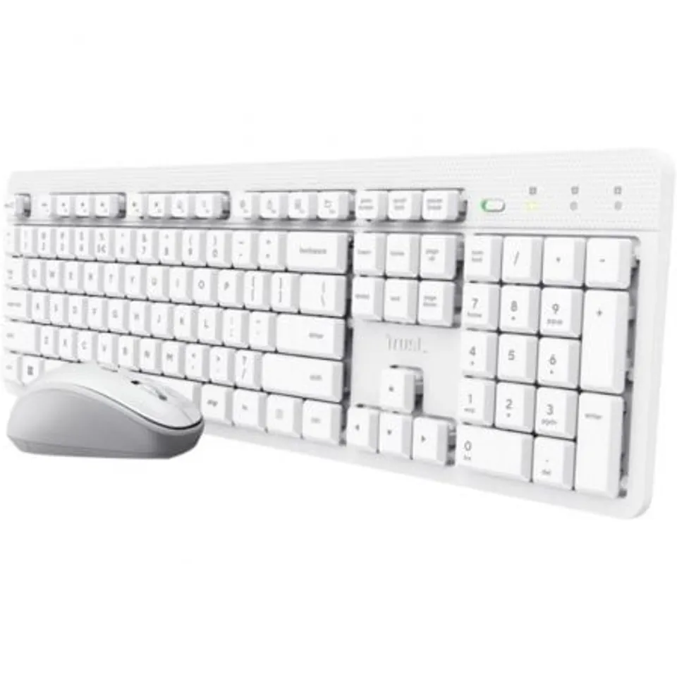 Trust Ody II Teclado de membrana inalámbrico ES con ratón silencioso USB
