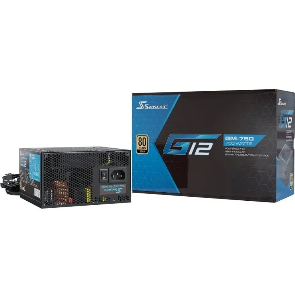 Seasonic G12 GM-750 750W 80 Plus Gold Semi-Modular
