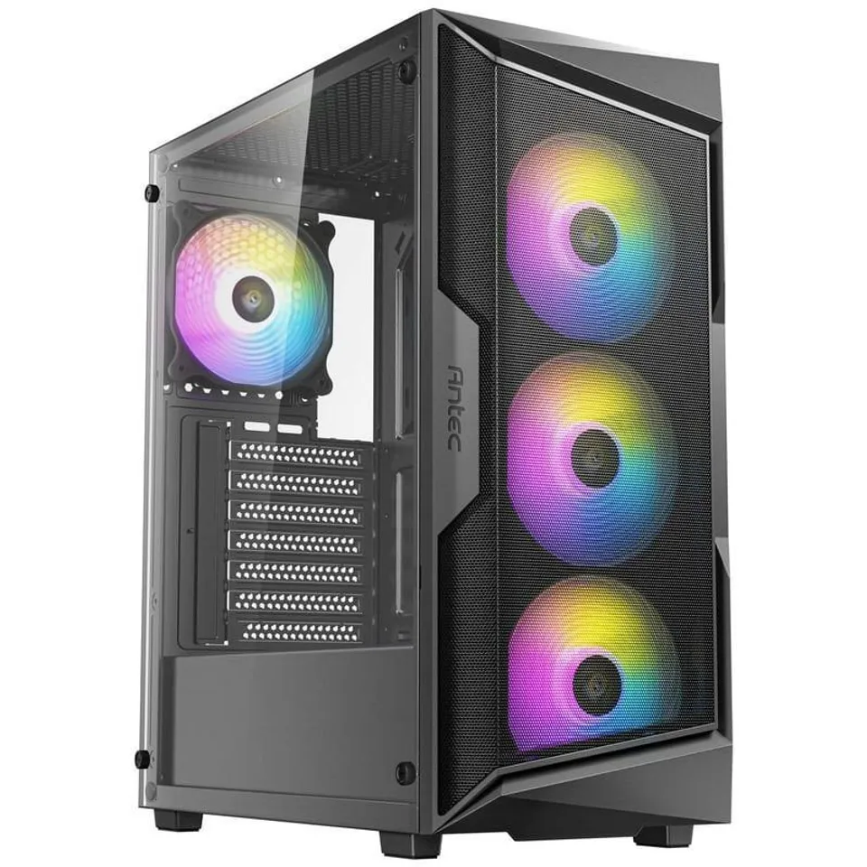Antec AX61 Elite Tower Cristal Templado ARGB USB 3.0 Negra