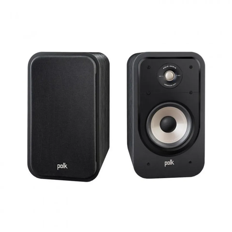 Polk Audio s20e Signature Pareja Altavoces Estantería Negros