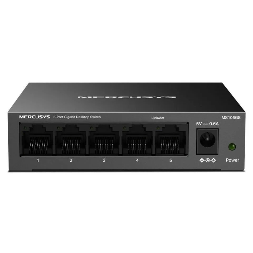 Mercusys MS105GS Switch Gigabit 5 Puertos RJ45