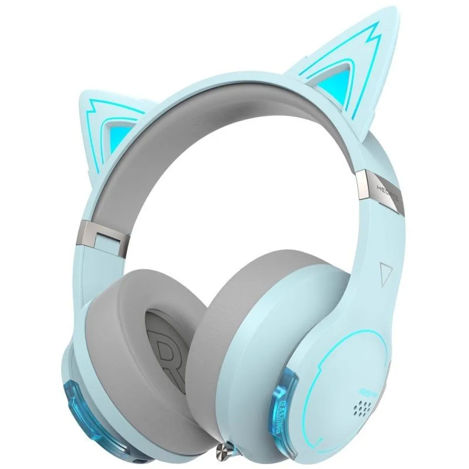 Edifier G5BT CAT Audífonos Inalámbricos RGB Azul Cielo