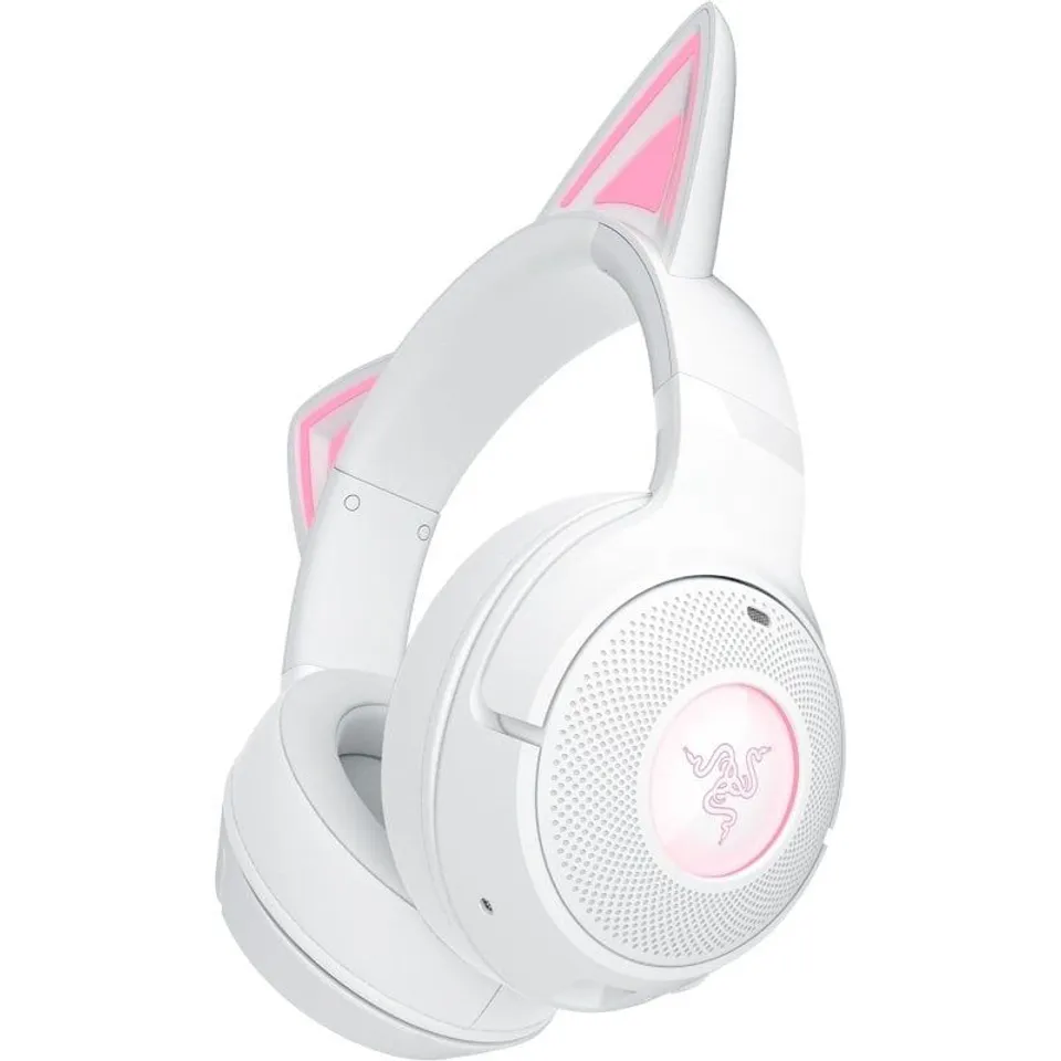 Razer Kraken Kitty V2 BT Auriculares Gaming RGB Inalámbricos Blancos