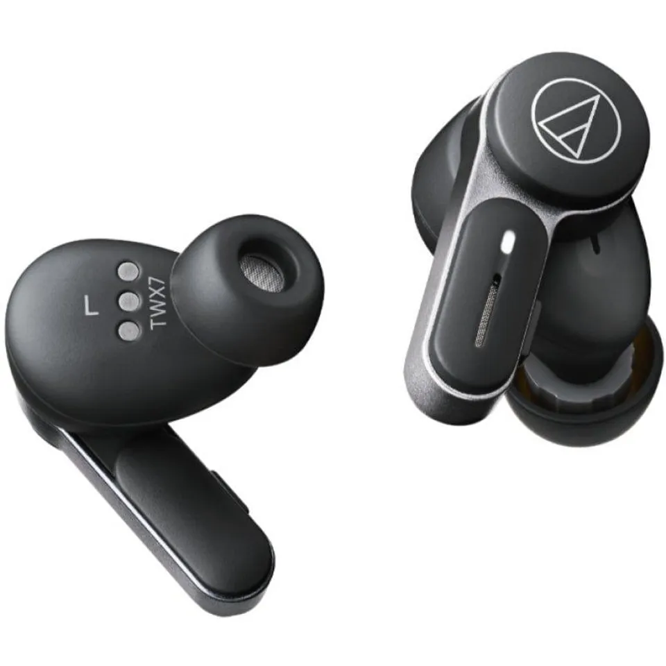 Audio-Technica ATH-TWX7 Inalámbricos Estuche Carga Negro
