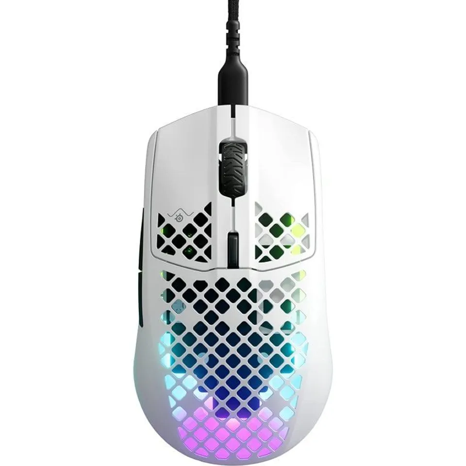SteelSeries Aerox 3 2022 Snow Ratón Gaming 8500 DPI