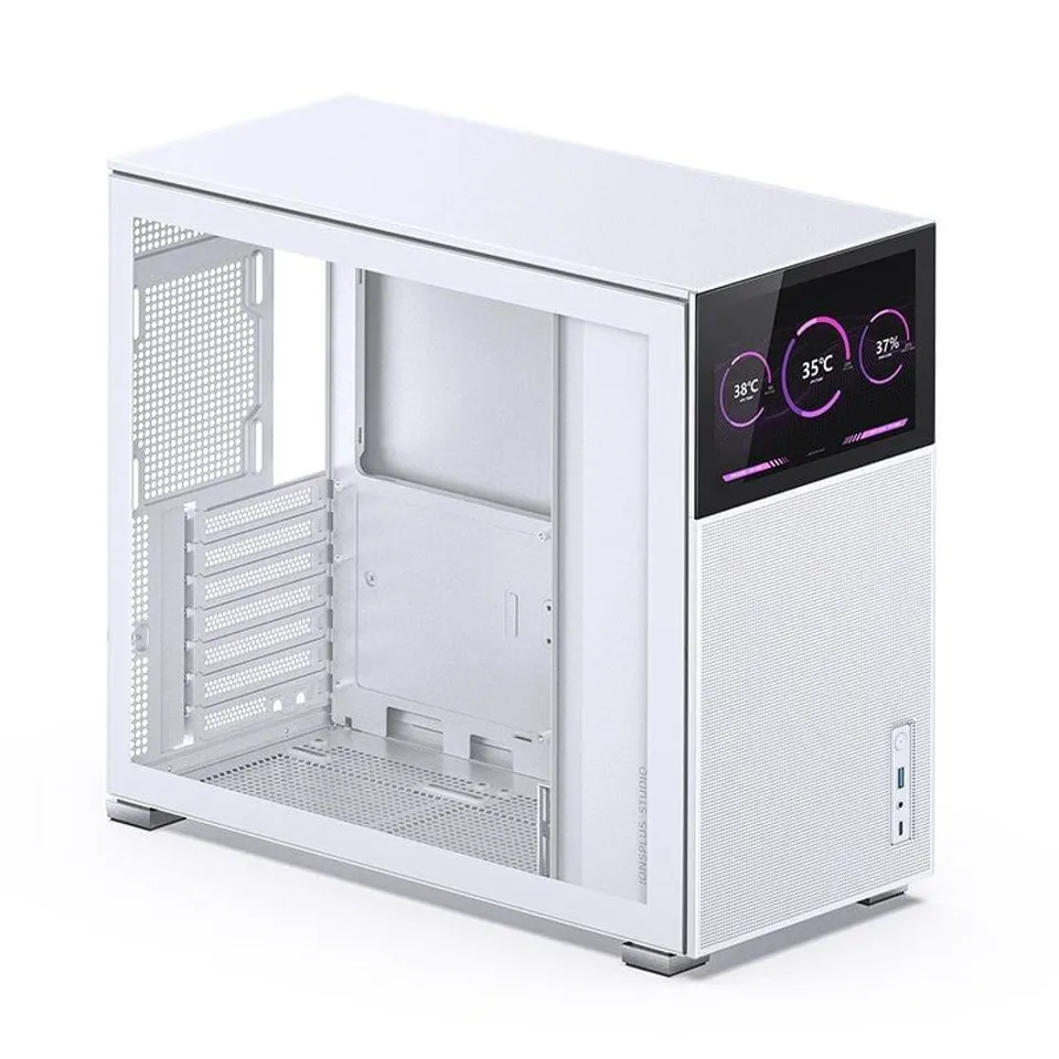 Jonsbo D41 MESH Cristal Templado USB 3.2 Blanco