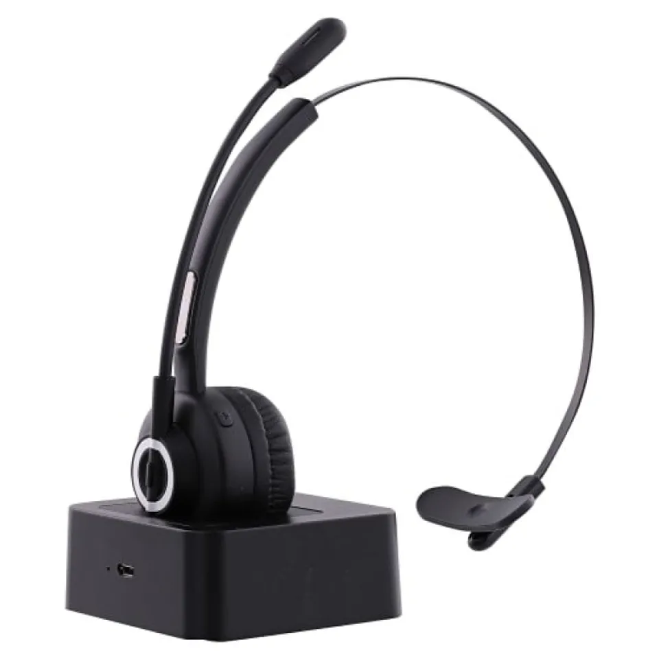 T'nB Monoaural Bluetooth con Base Carga y Micrófono Plegable