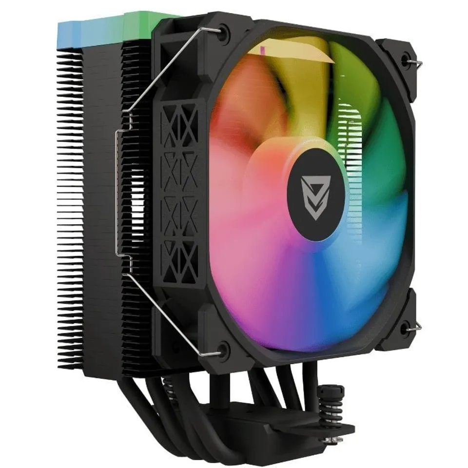 Nfortec Centaurus X2 120mm CPU Ventilador Negro