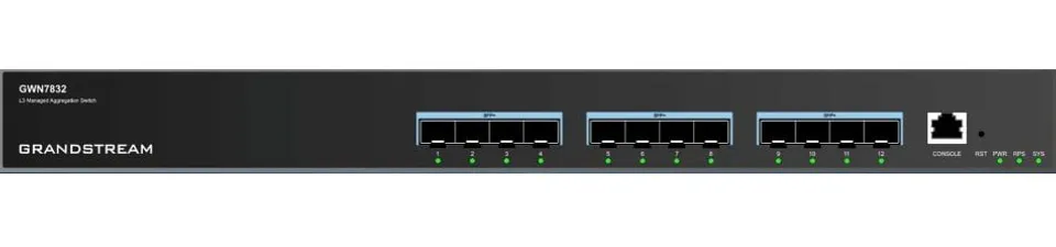 Grandstream Networks GWN7832 L3 gestionado Ethernet 10G rack