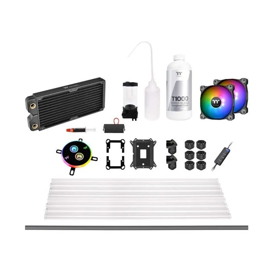 Thermaltake Pacific C240 DDC Kit de enfriamiento por agua de tubo duro