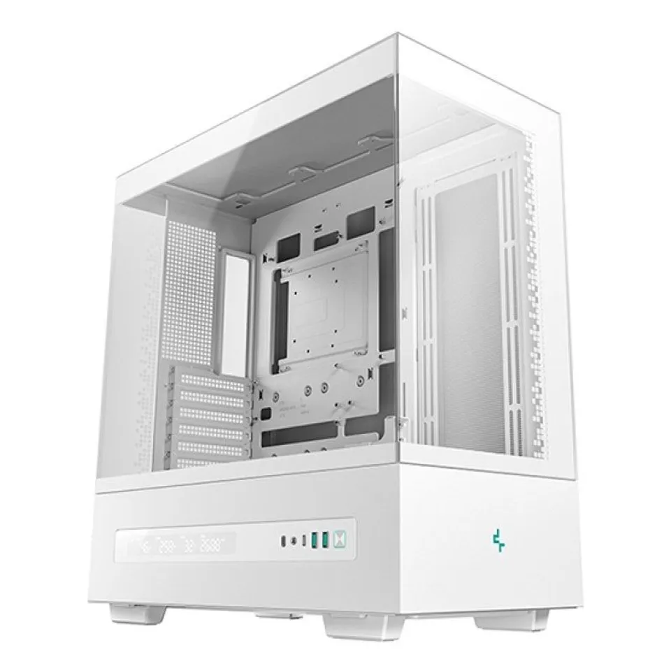 DeepCool CH690 Blanco ATX Ventana Lateral LCD USB-C 8 Slots