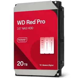 WD Red Pro 20TB 3.5" SATA III 512MB Cache