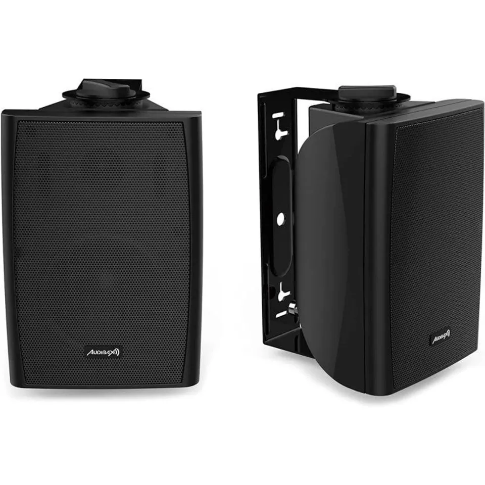 Audibax Elipse 4 Altavoces HiFi 2 Vías 20W Negro Pared