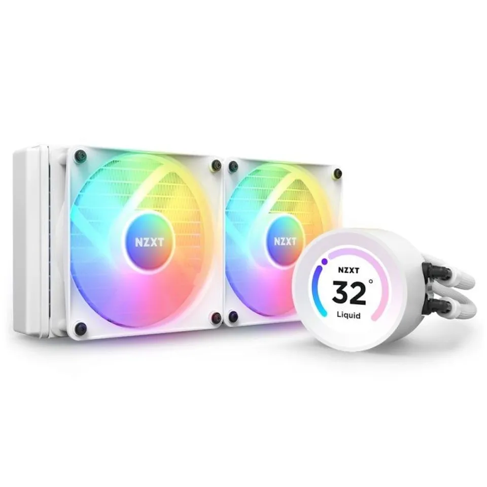 NZXT Kraken Elite 240 RGB Refrigeración Líquida 240mm Blanco