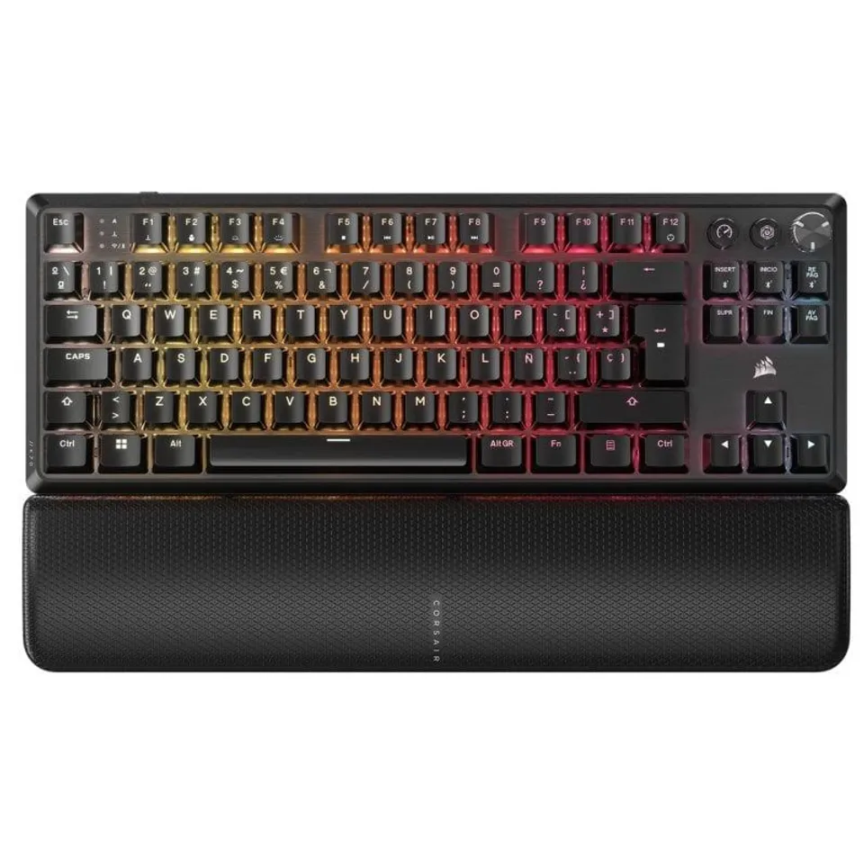 Corsair K70 CORE TKL Teclado Mecánico Gaming RGB Switch MLX Red V2 Negro