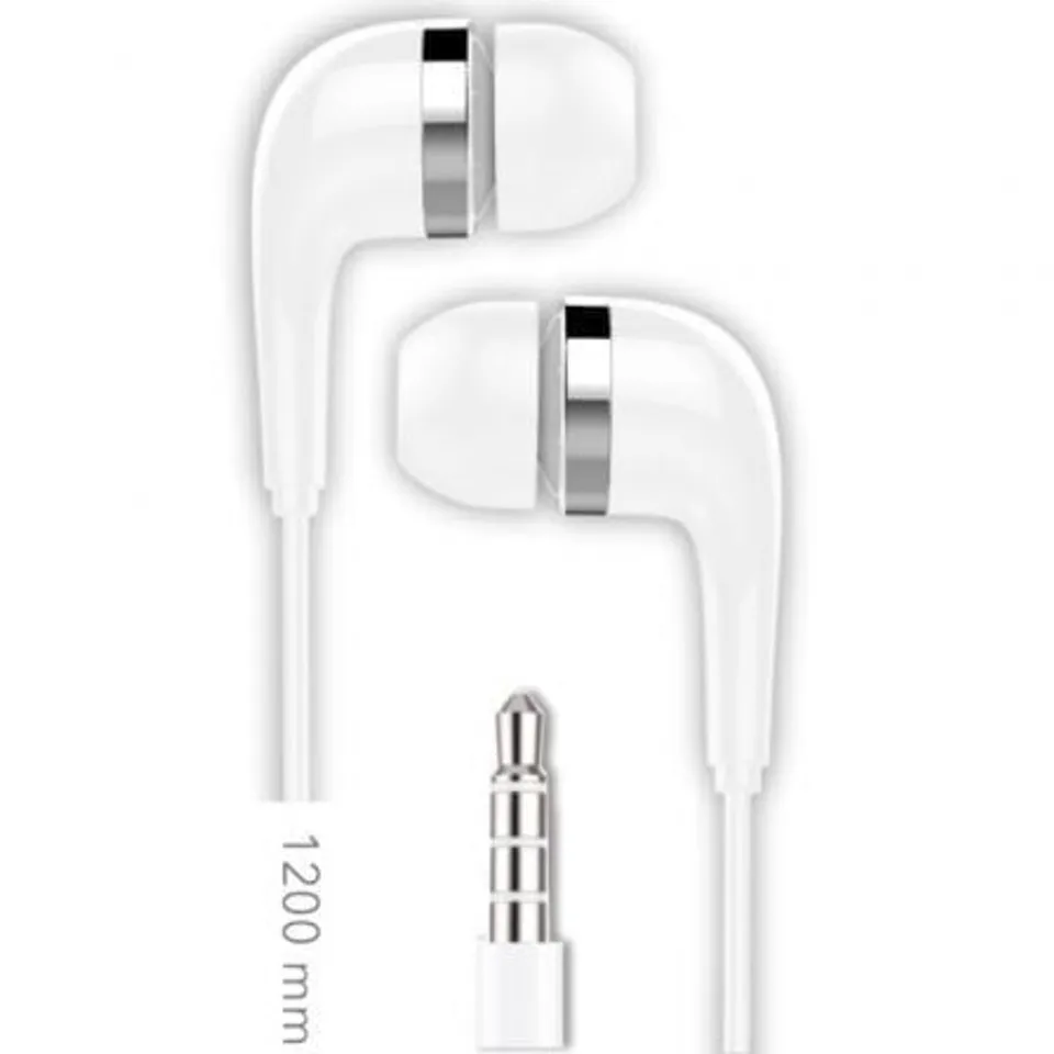 Tech One TEC2905 intrauditivos con micrófono 3.5mm blancos