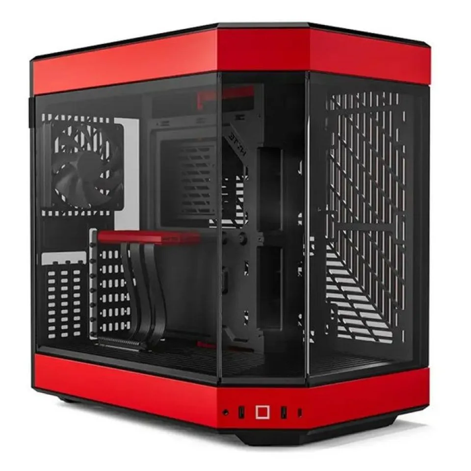 Hyte Y60 Caja PC Templado USB 3.0 Roja