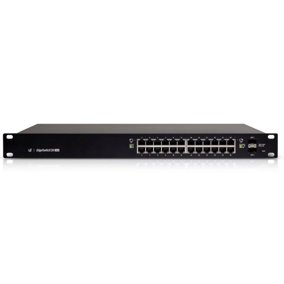 Ubiquiti EdgeSwitch ES24-250W Switch 24 Puertos Gigabit 2xSFP