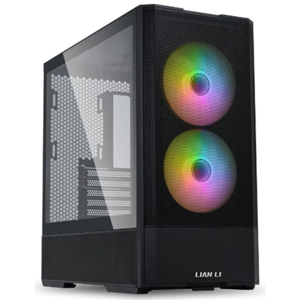 Lian-Li LANCOOL 207 Gabinete Torre ATX ARGB Cristal USB-C 3.2 Negra