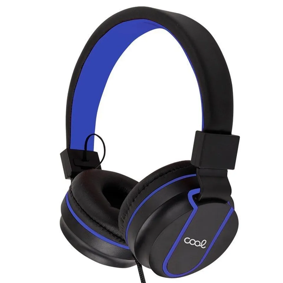 Cool Toronto Auriculares con Micrófono Jack 3.5mm Negro Azul