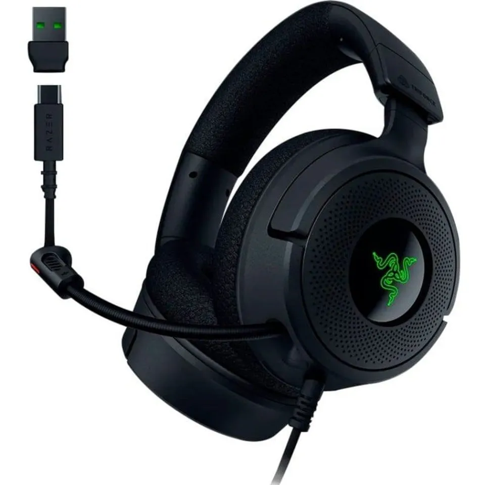 Razer Kraken V4 X Auriculares Gaming USB Negros